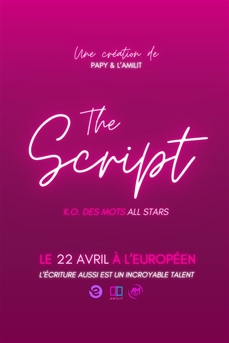 Photo The Script : K.O. des mots All Stars