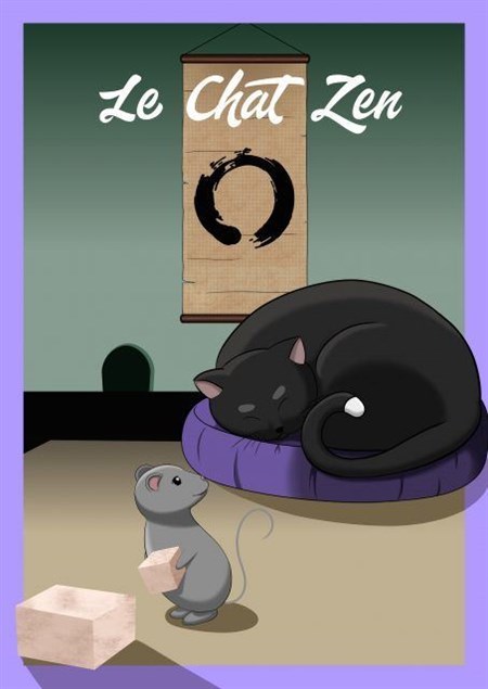Photo Le chat zen