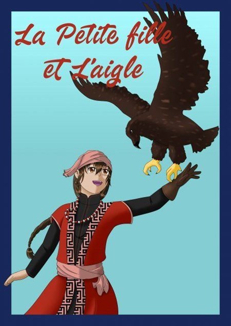 Photo La petite fille et l'aigle