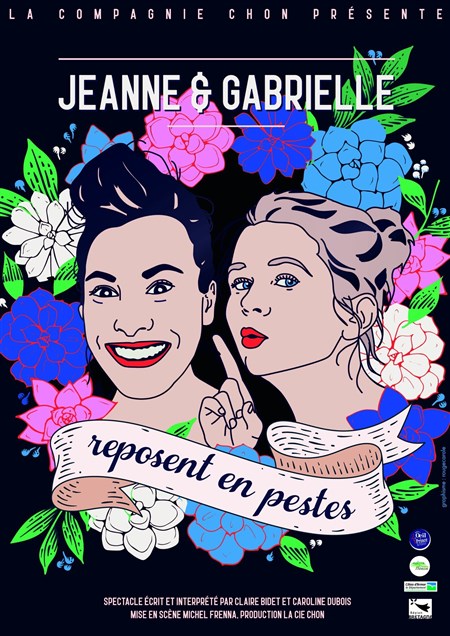 Photo Jeanne et Gabrielle reposent en pestes