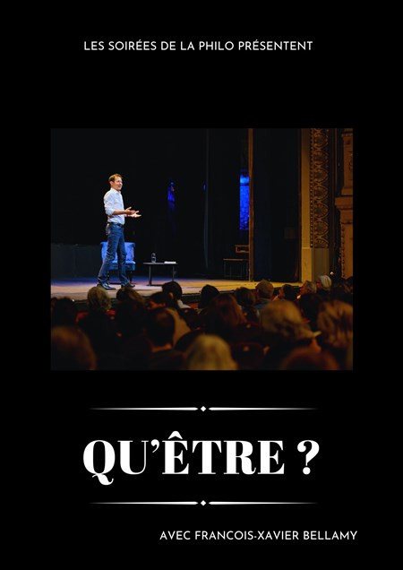 Photo Qu'être ? | Les Soirées de la Philo