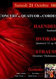 Quatuor à Cordes : Haendel, Dvorak, Strauss