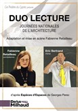 Duo Lecture | Journées nationales de l'architecture