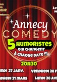 Annecy Comedy : la soire de l'humour Salle Pierre Lamy