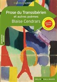 Prose du transsibérien et autres poèmes de Blaise Cendrars