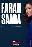Farah Saada dans En toute discrétion Théâtre Le Bout