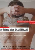 Mary Sidney, alias Shakespeare Théâtre de l'Epée de Bois - Cartoucherie