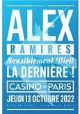 Alex Ramires dans Sensiblement viril Casino de Paris