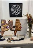 Apéro-Peinture : un pinceau