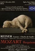 Requiem de Mozart et Cantate Charles de Gaulle de Reiner Requiem de Mozart et Cantate Charles de Gaulle de Reiner