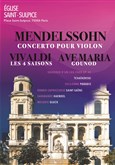 Les 4 Saisons de Vivaldi, Ave Maria et Concerto pour violon de Mendelssohn