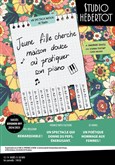 Jeune fille cherche maison douce où pratiquer son piano