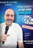 Thomas Barbazan dans Je ne suis pas une I.A. Salle San Subra