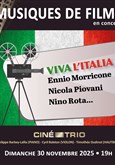 Ciné-Trio (concert n°70) : Viva l'Italia !