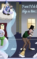 Y aura-t-il de la neige en hiver ?