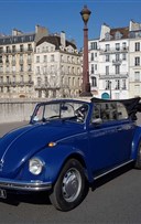 Visite guide : Balade guide dans Paris en Coccinelle dcapotable