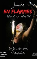 Janice en Flammes dans Stand up r�volt�