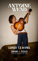 Antoine Wend en concert acoustique