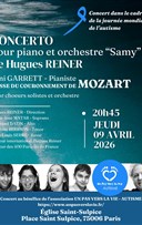 Concert au b�n�fice de l'association Un Pas Vers La Vie-Autisme