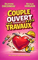 Couple ouvert pendant les travaux