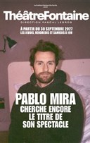 Pablo Mira cherche encore le titre de son spectacle