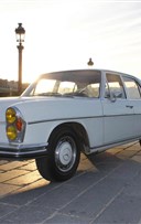 Balade guid�e en voiture de collection - Mercedes 280 SE de 1970 : Paris Insolite