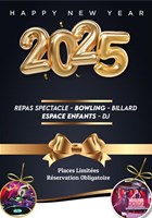 Soire repas-spectacle DJ de la Saint-Sylvestre du 31 dcembre 2025