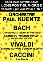 Concert de bienvenue 2026 Paul Kuentz