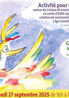 Conte et cration de marionnette | Animation pour enfants
