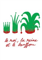 Le roi, la reine et le bouffon