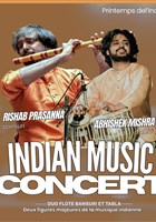 Musique indienne Rishab Prasanna (fl�te Bansuri) et Abhishek Mishra (tabla)