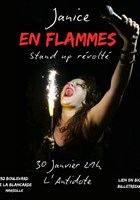 Janice en Flammes dans Stand up r�volt�