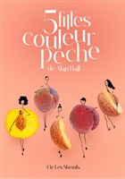 5 filles couleur pche