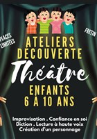 Ateliers dcouverte du thtre pour les enfants