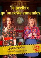 Je prfre qu'on reste ennemies