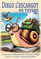 Diego l'escargot en voyage