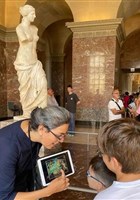 Visite guid�e Enfants : Oeuvres majeures du Louvre l par ParisInTour