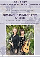 Fl�te et guitare � la chapelle de la Salp�tri�re