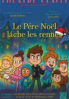 Le P�re No�l l�che les rennes