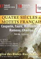 Quatre Si�cles de Motets Fran�ais