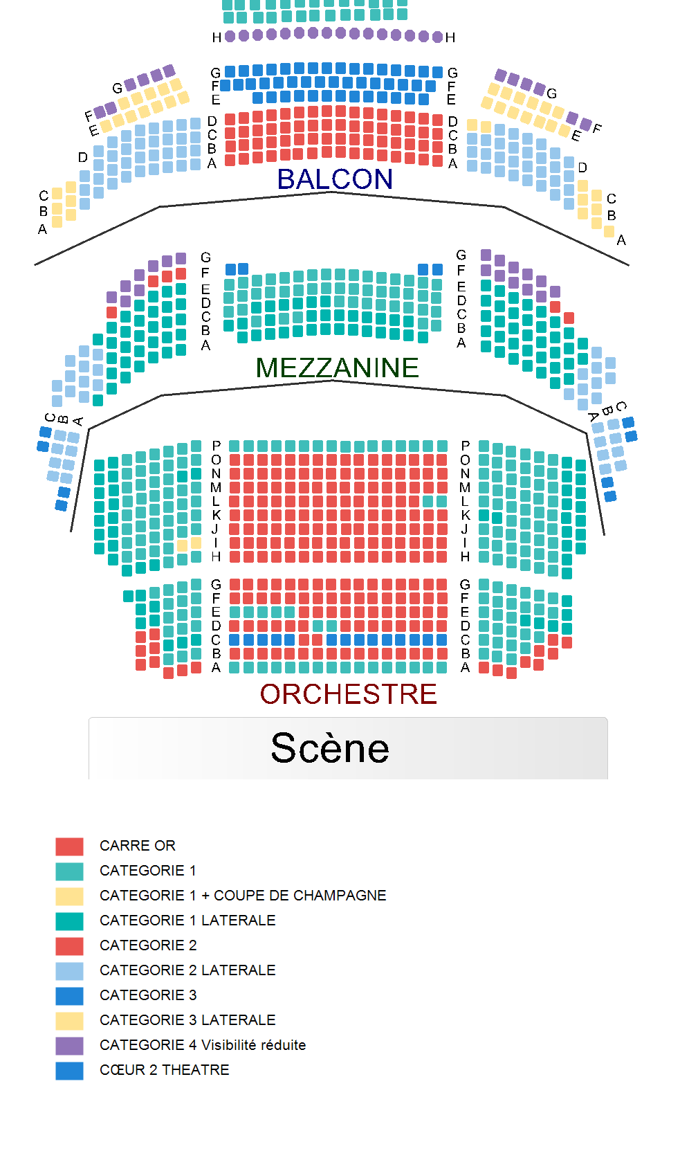 Plan Des Places Theatre Des Nouveautes Paris Achat places Plaidoiries | Le Théâtre Libre | BilletReduc.com